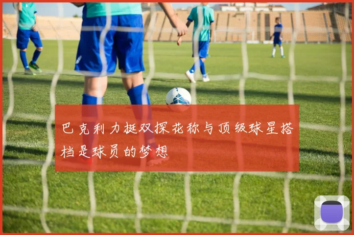巴克利力挺双探花称与顶级球星搭档是球员的梦想